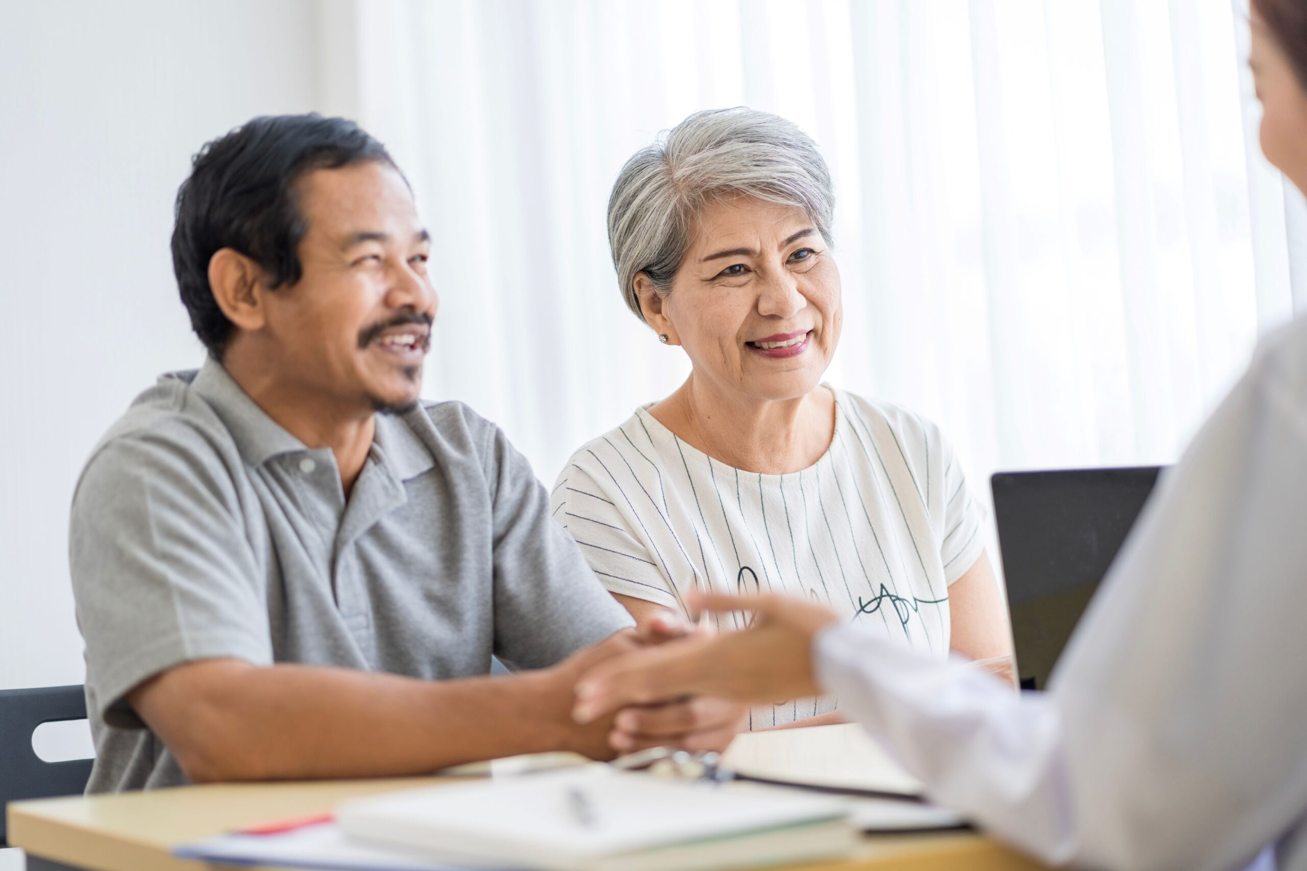 elder law attorney and couple